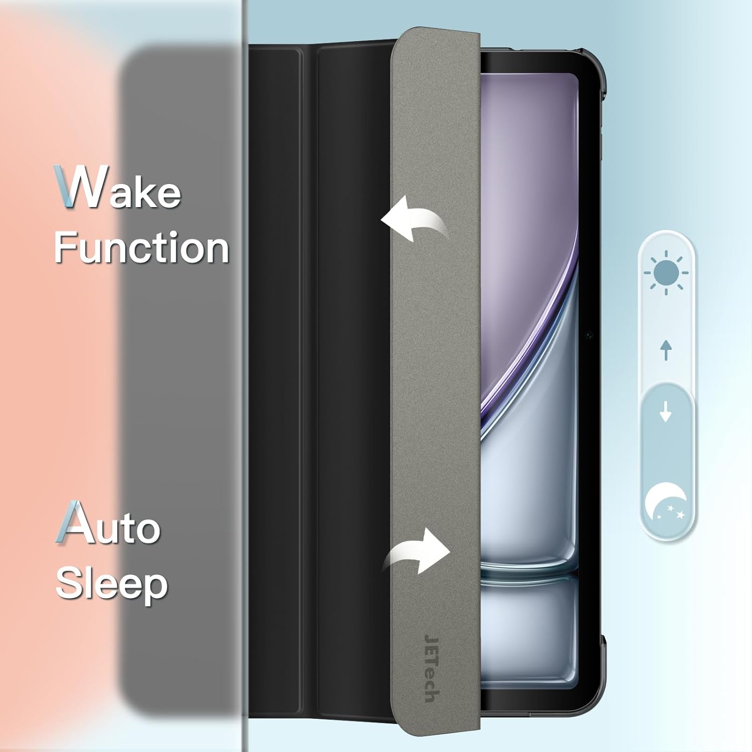 Thumbnail 5 de JETech Case for iPad Air 11-Inch Slim Stand Cover