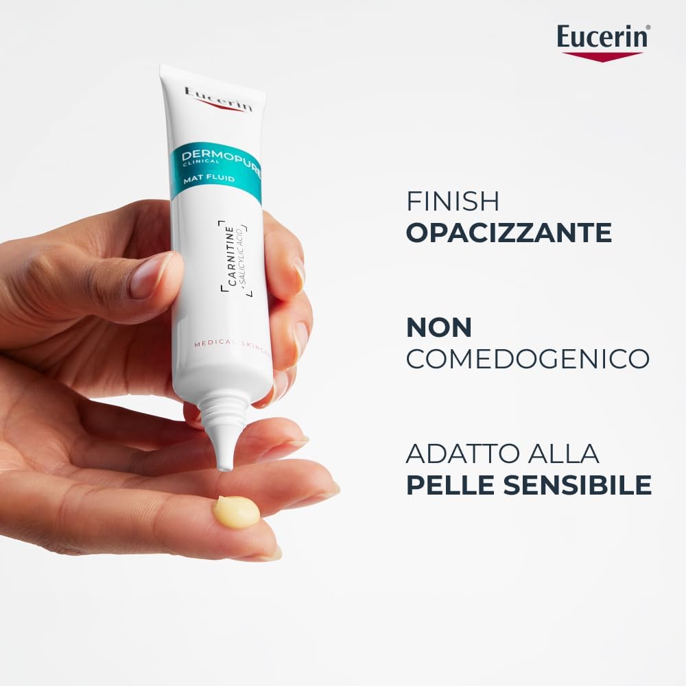 Thumbnail 5 de Eucerin DermoPure Clinical Fluido Opacizzante 40 ml: opacità e controllo delle imperfezioni per pelle grassa e acneica