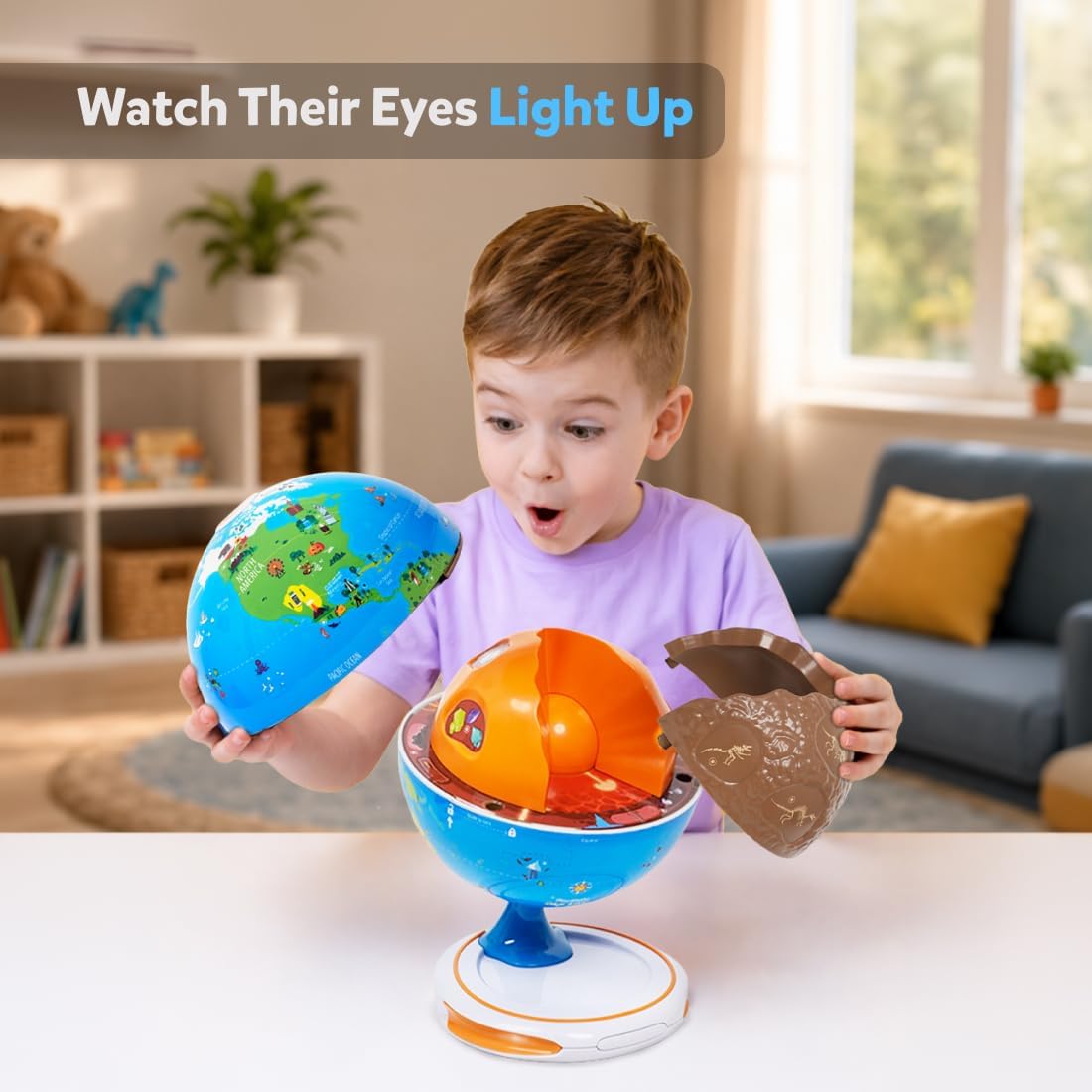 Detalle de PlayShifu Interactive Globe for Ages 4–10