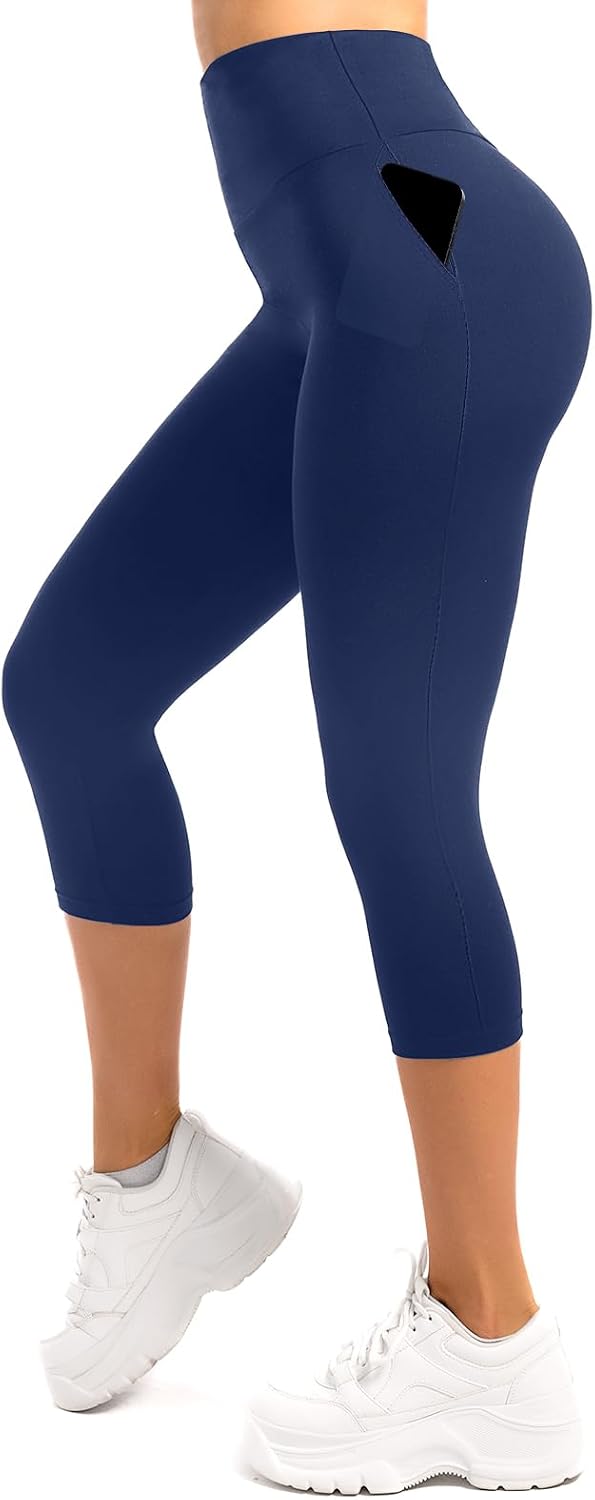 Detalle de Leafigure capri leggings with pockets