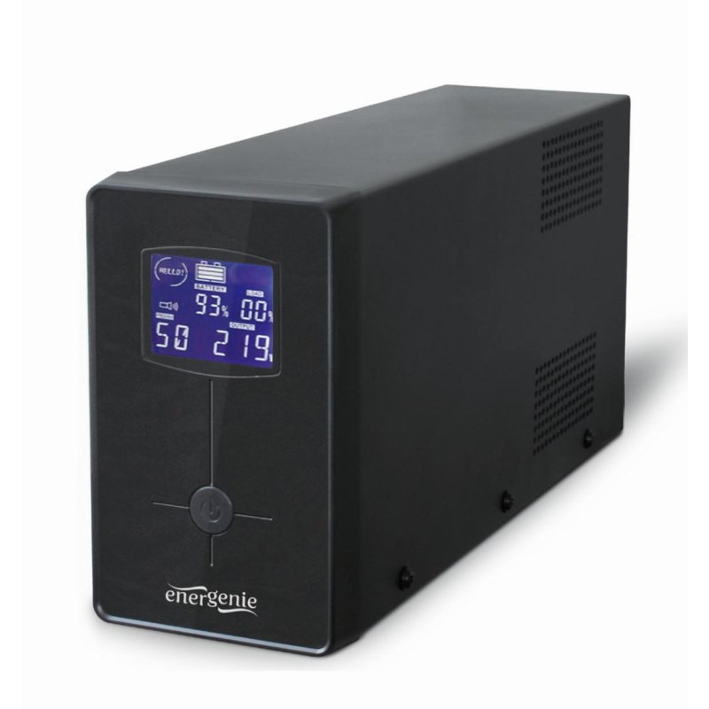 Detalle 2 de Sai Gembird 650VA: UPS con AVR y 20 minutos de autonomía (batería plomo-ácido) para PCs y equipos sensibles
