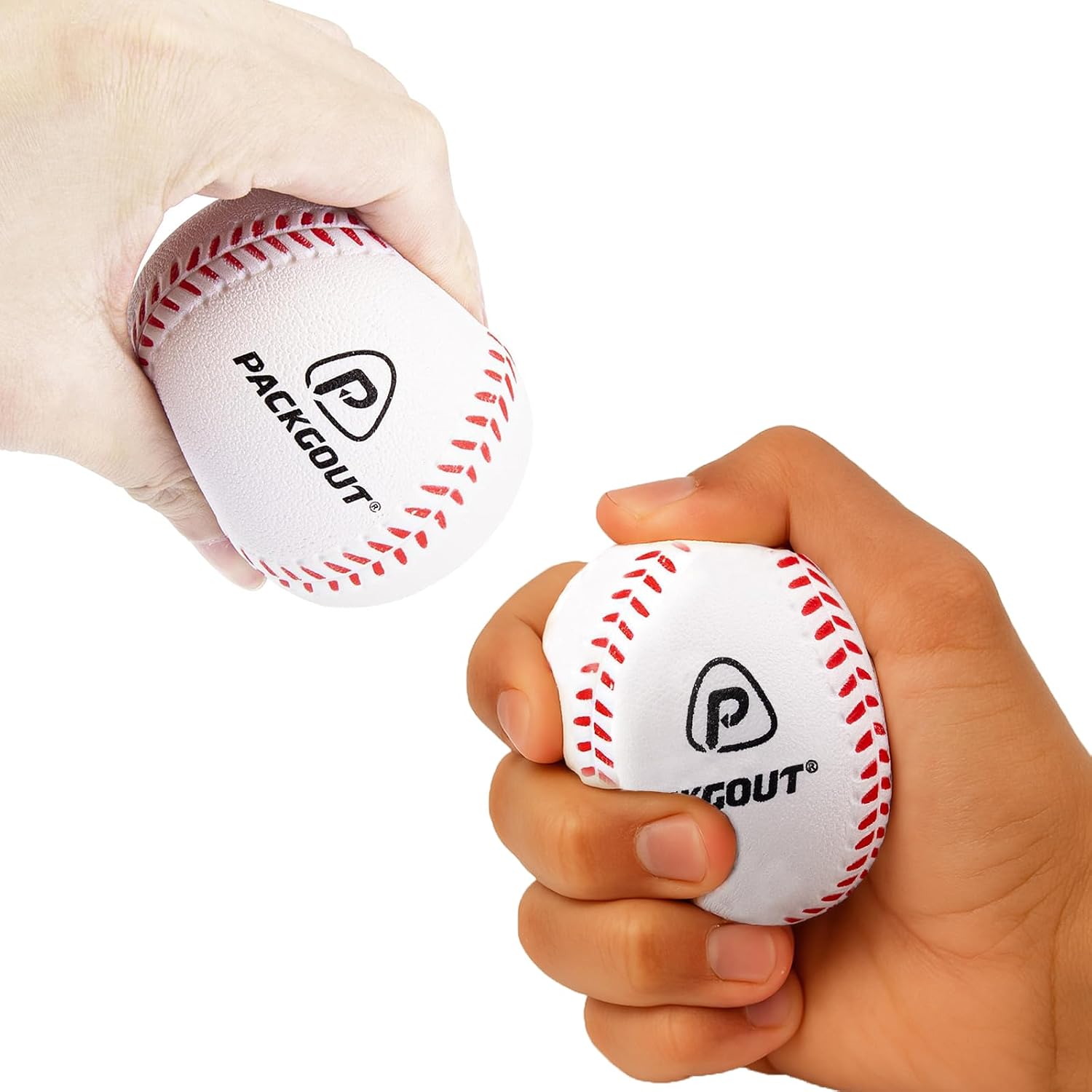 Detalle 2 de PACKGOUT Soft Foam Baseballs for Kids & Teenagers (Practice & Replacement Balls)