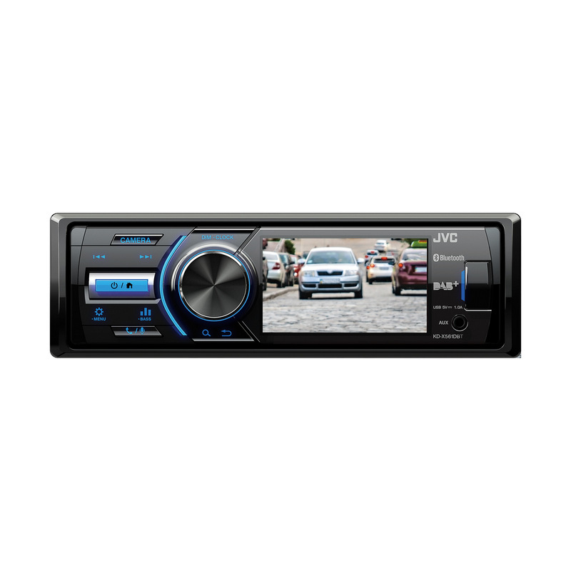 Detalle 2 de JVC KD-X561DBT: Autoradio con DAB+, Bluetooth y cámara trasera para coche