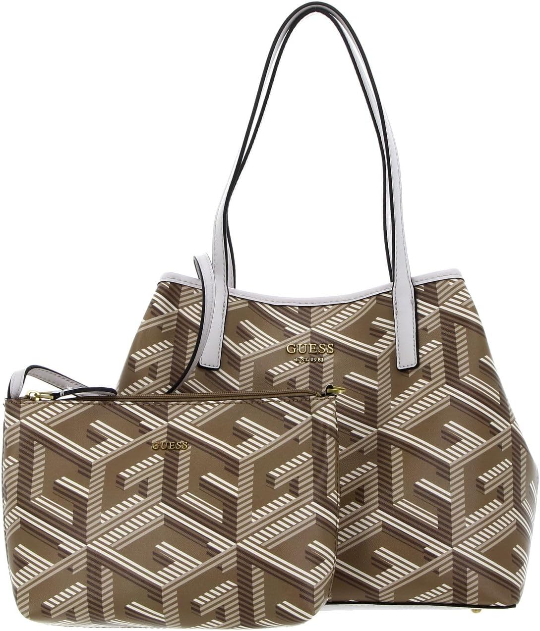 Thumbnail 6 de GUESS Vikky Large Tote Bag – Schultertasche mit 4G Logo Druck