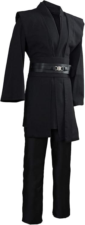Thumbnail 6 de GOLDSTITCH Men's Knight Tunic Robe Costume, Brown XXL with Tabard and Belts