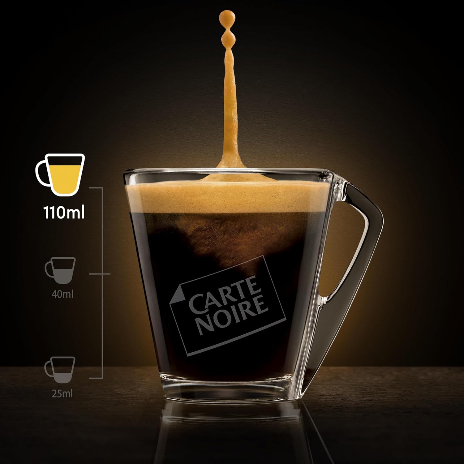 Detalle de CARTE NOIRE Espresso Lungo 100 capsules