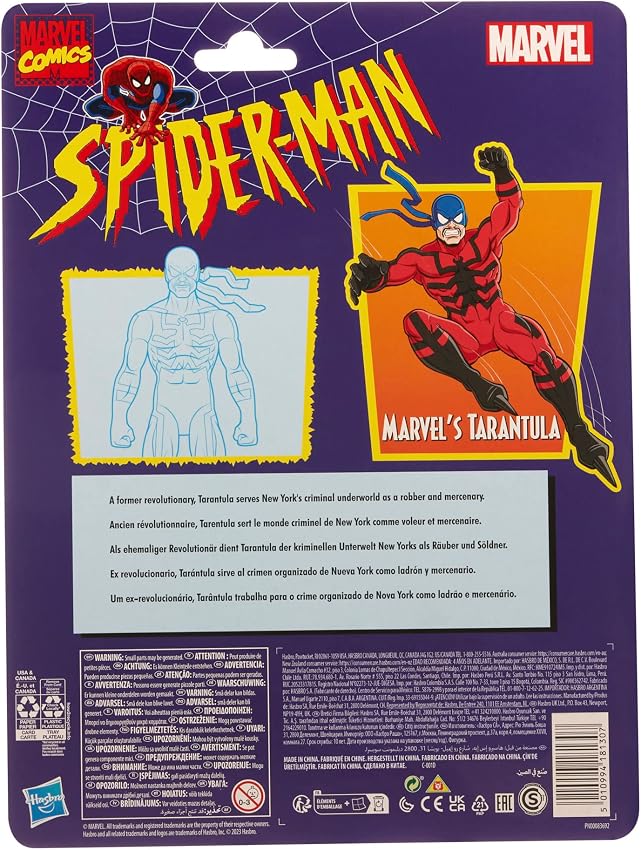 Detalle de Hasbro Spider-man Tarántula figura 15 cm
