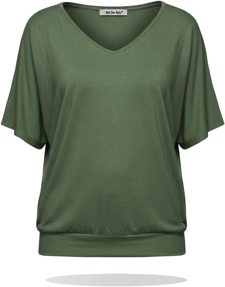 Thumbnail 4 de Van Der Rich T-Shirt „Raffinierte Einfachheit“ für Damen mit Fledermausärmeln