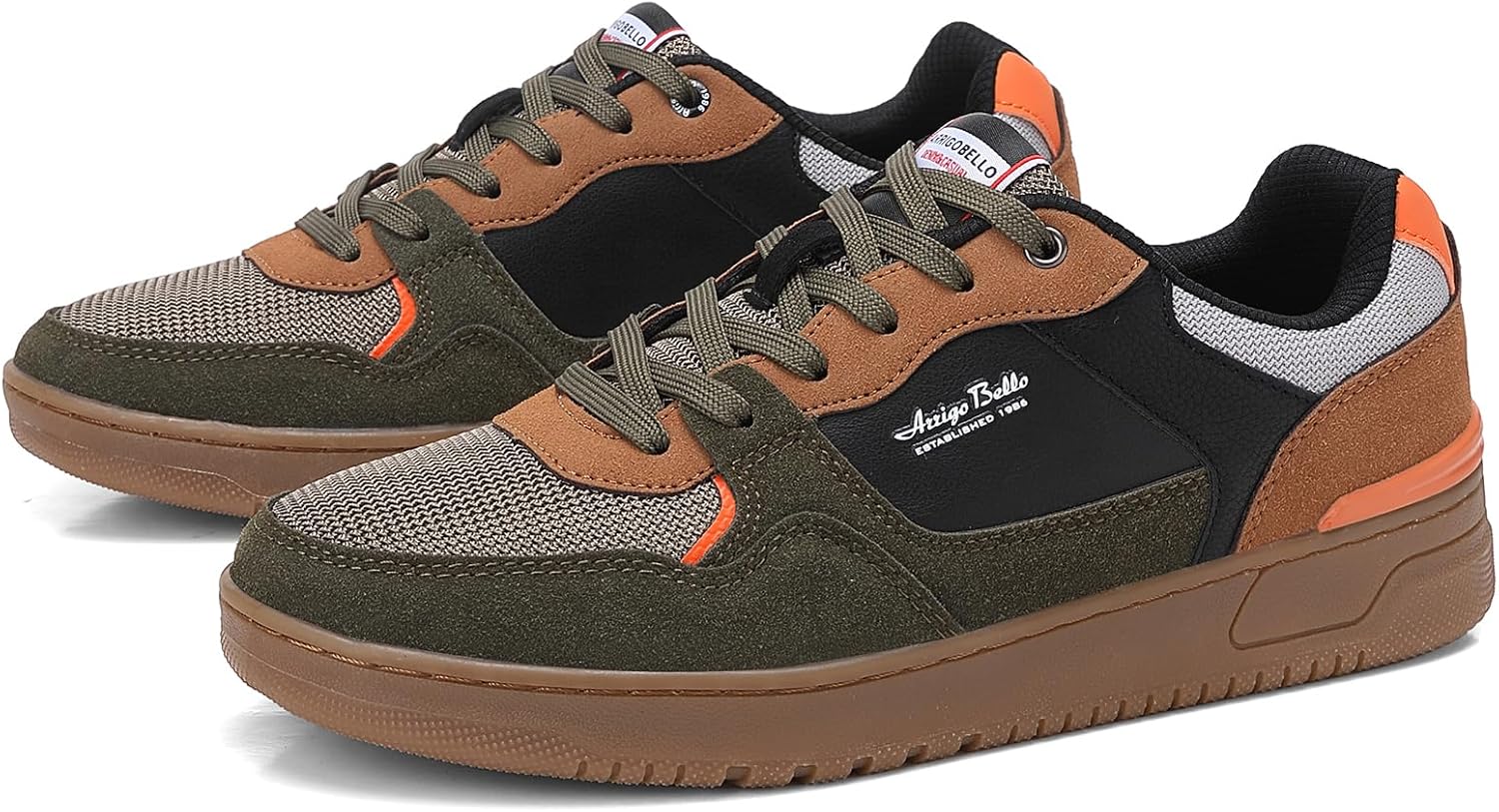 Detalle de ARRIGO BELLO Freizeitschuhe Herren Sneaker – leichte Joggingschuhe, atmungsaktiv und rutschfest (EU 40–46)