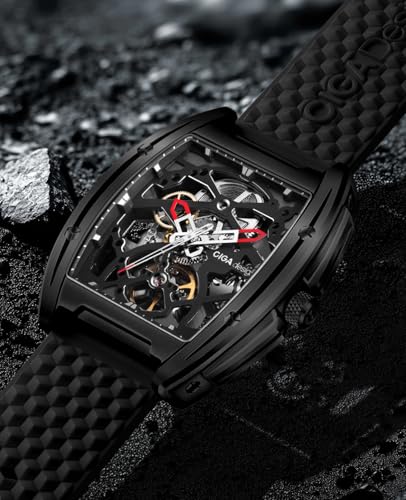 Detalle de CIGA Design Edge Automatic Mechanical Watch (DLC Upgrade)