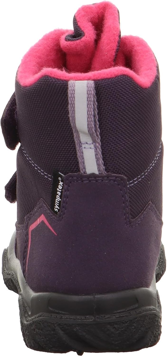 Detalle de Superfit Mädchen Husky Sympatex Stiefel – Lila Pink, vegan, wasserdicht und atmungsaktiv