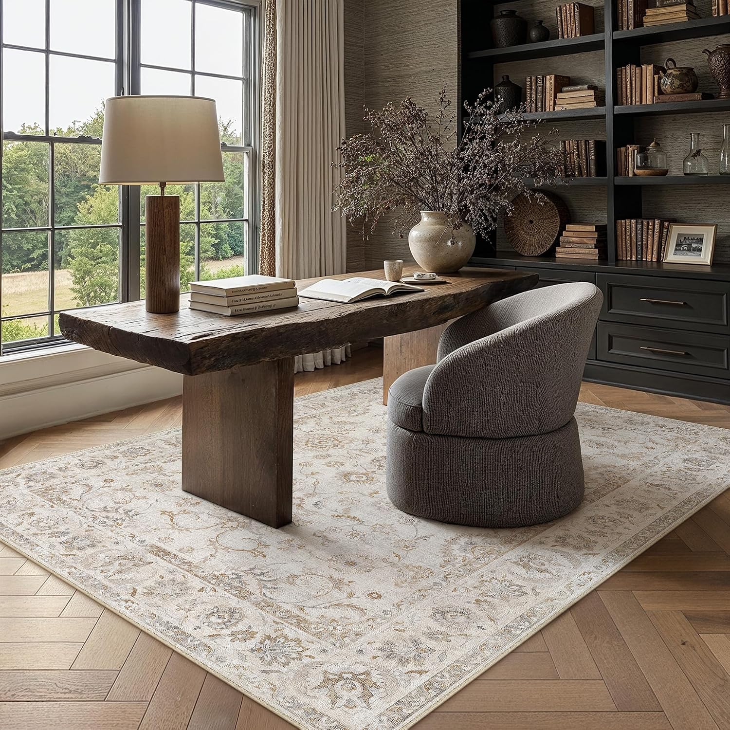 Thumbnail 3 de PureCozy Beige Teppich 80x150 cm für Wohnzimmer