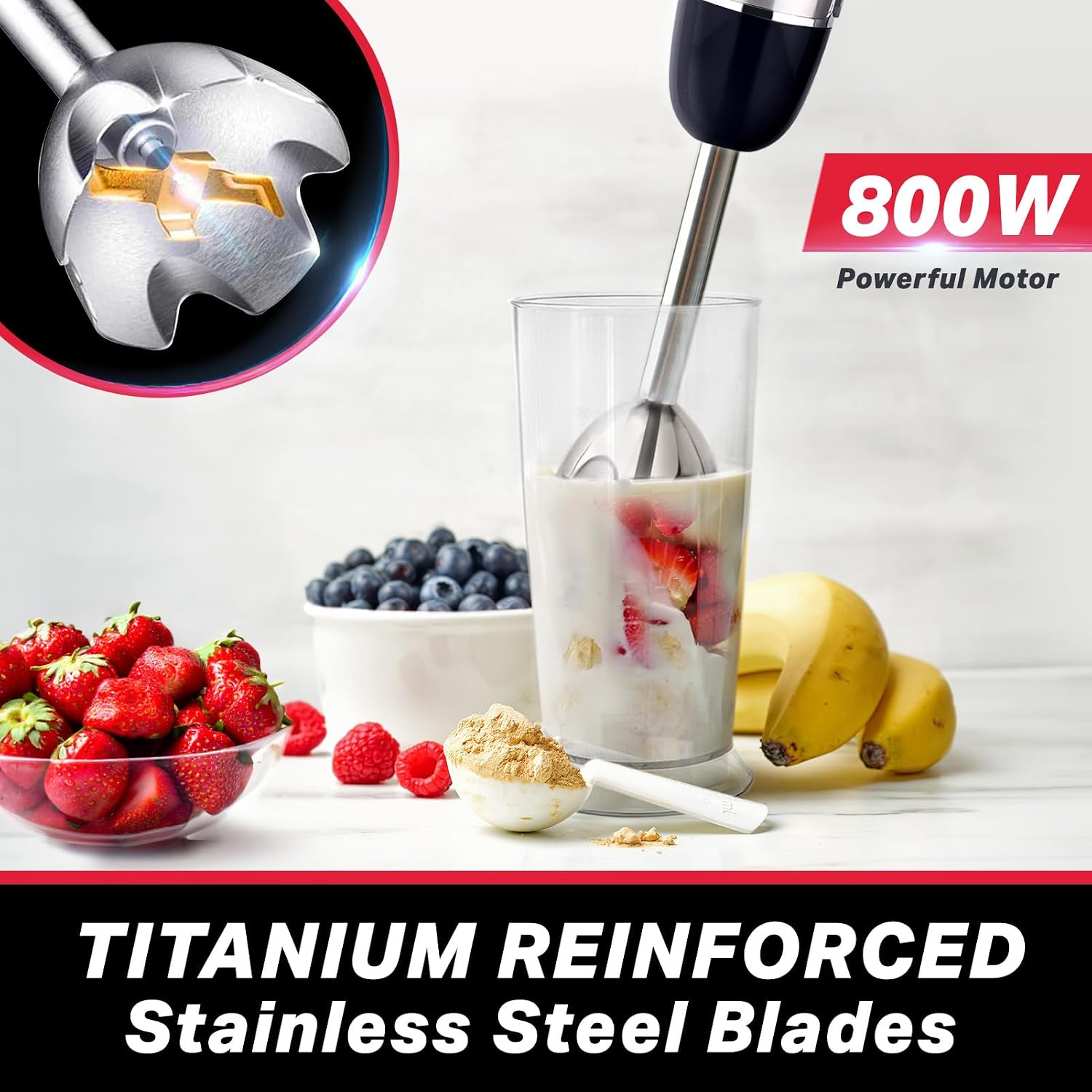 Detalle 2 de Mueller immersion blender 12-speed