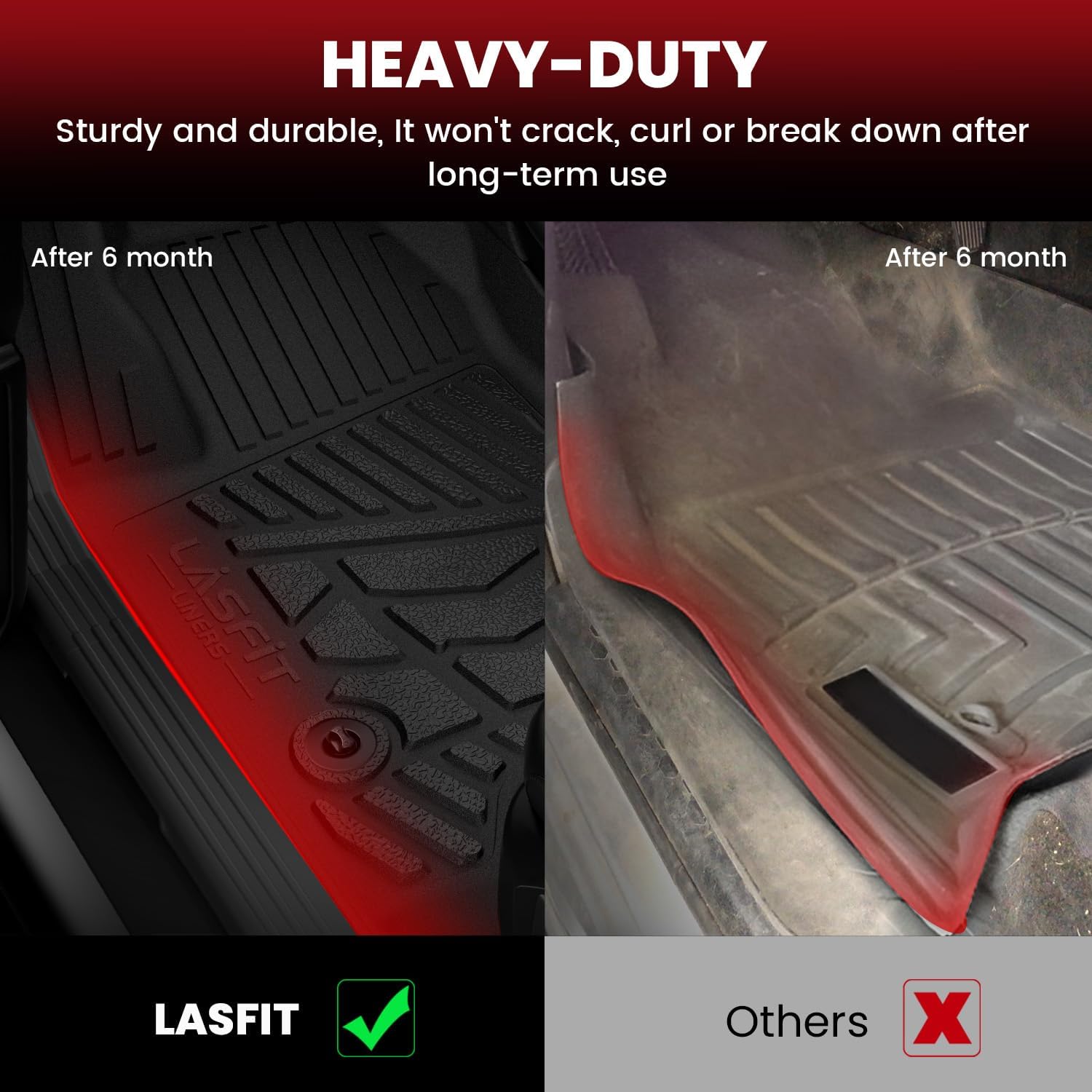 Detalle 1 de LASFIT Floor Mats for Silverado/Sierra 1500