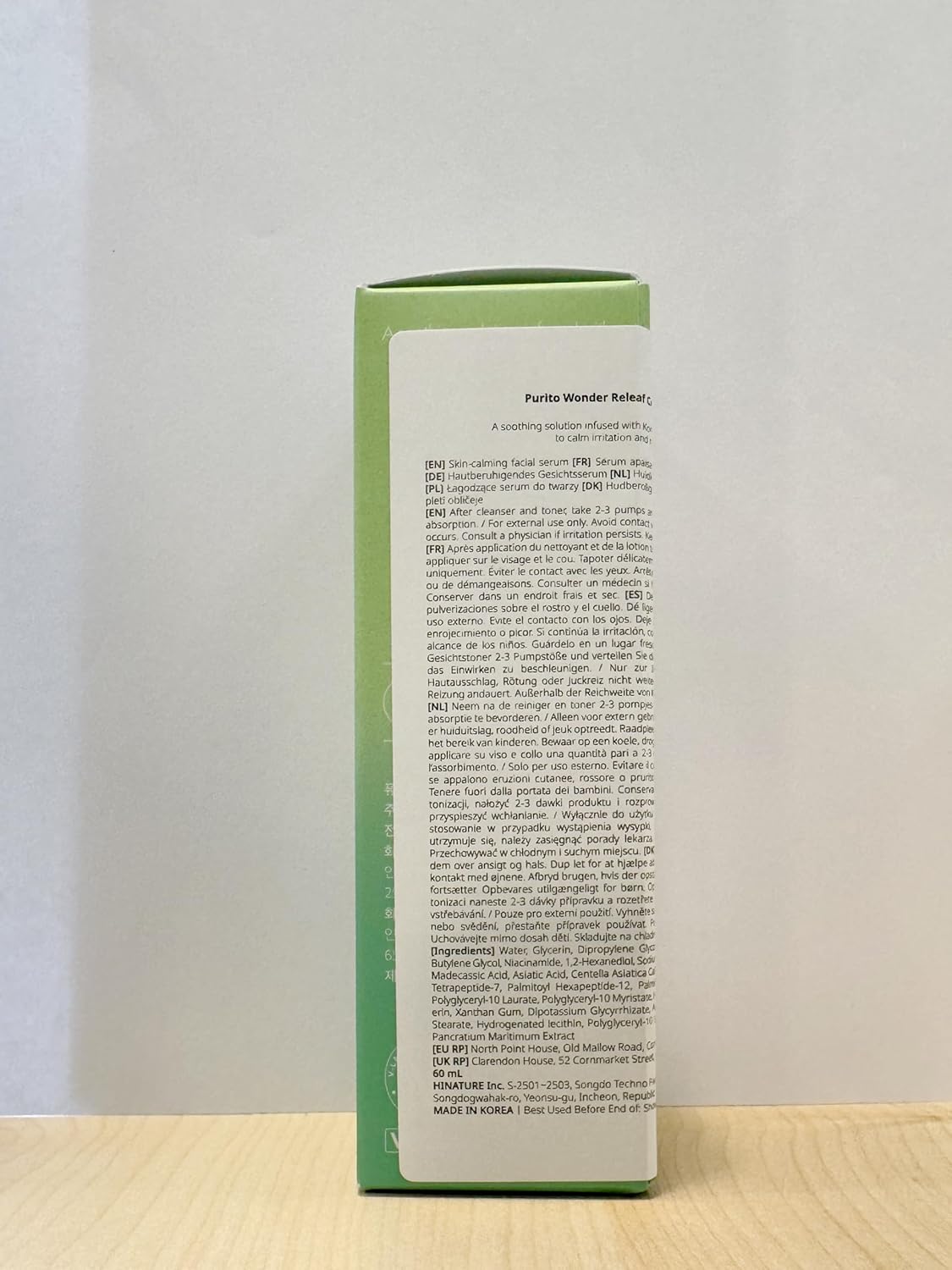 Detalle 2 de PURITO Centella Unscented Serum 🌿, Calmante para Todo Tipo de Piel
