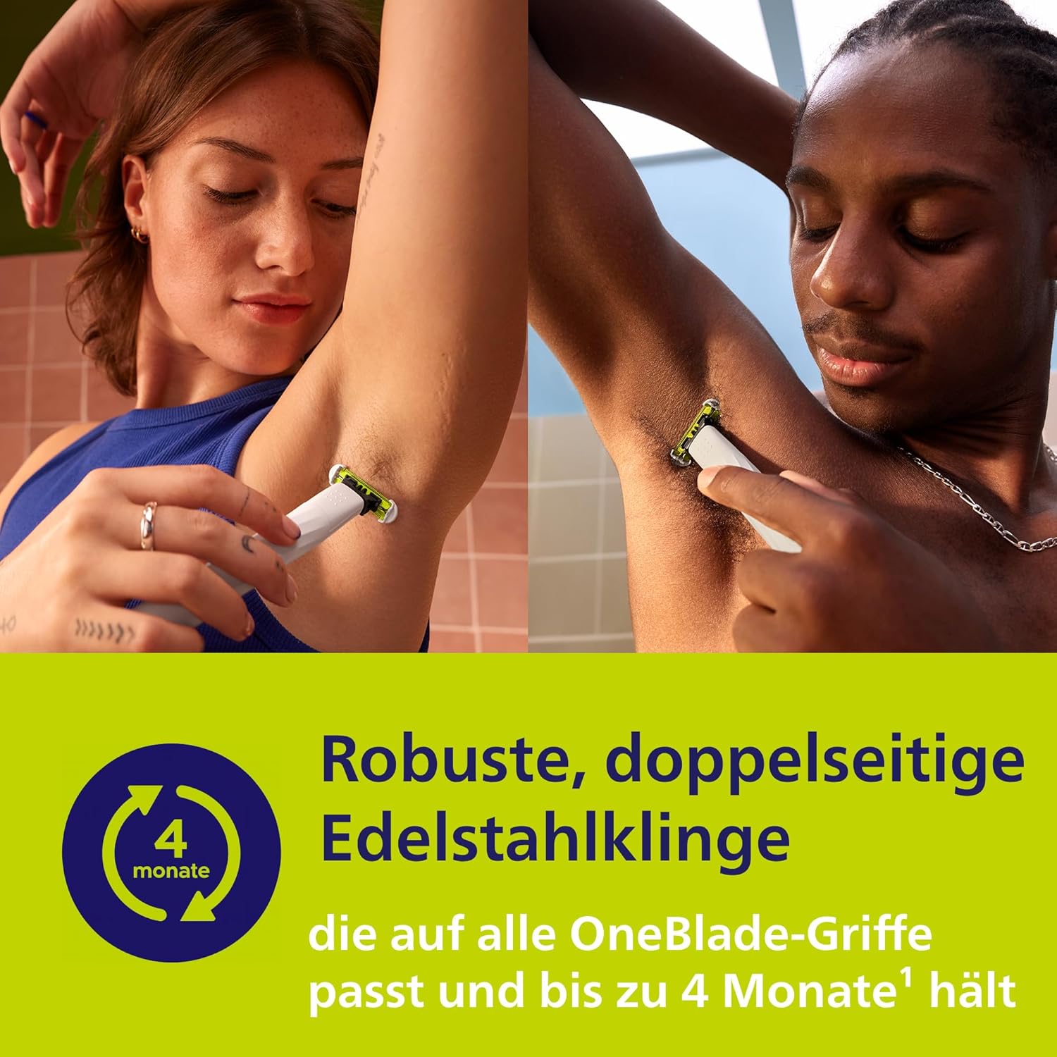 Thumbnail 4 de Philips OneBlade Intimate Intimrasierer 3 mm 🪒