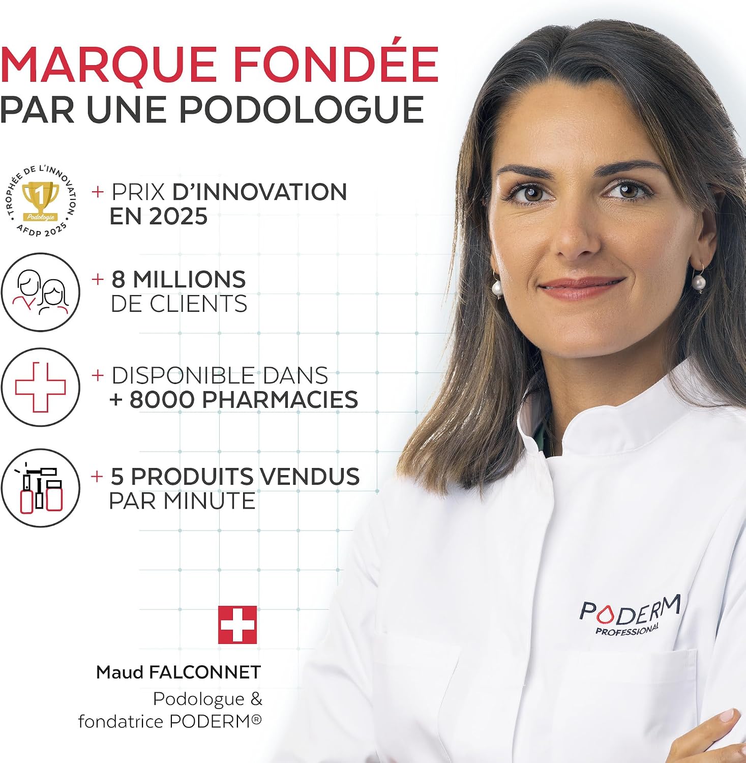 Thumbnail 6 de Poderm Emollient Cuticule 2en1 – Soin cuticules exfoliant et hydratant, Swiss quality