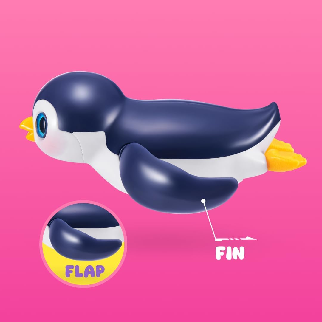 Detalle de ZURU swimming penguin toy 2-pack