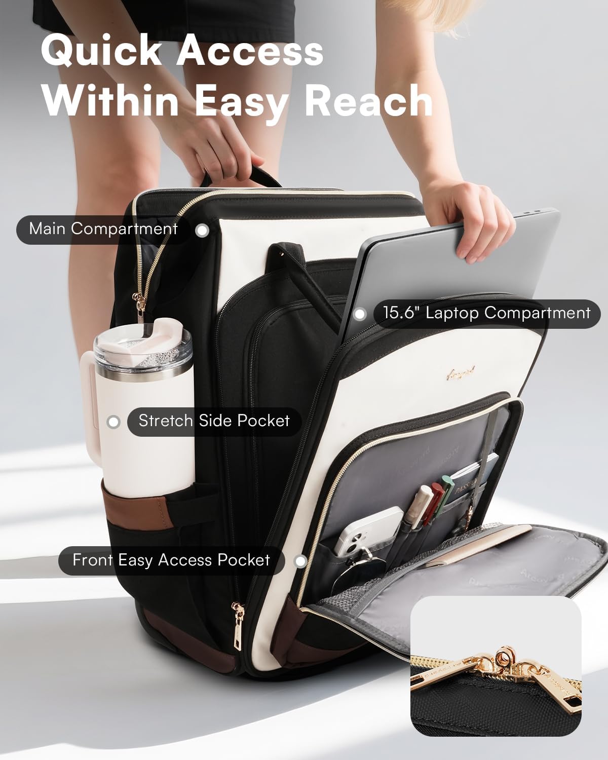 Detalle 2 de Rolling Backpack 15.6"