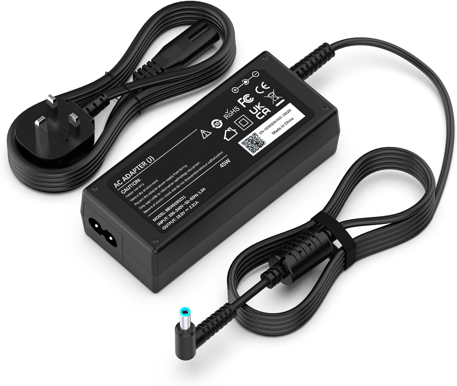 Detalle de HP 45W Laptop Charger 4.5x3mm ⚡