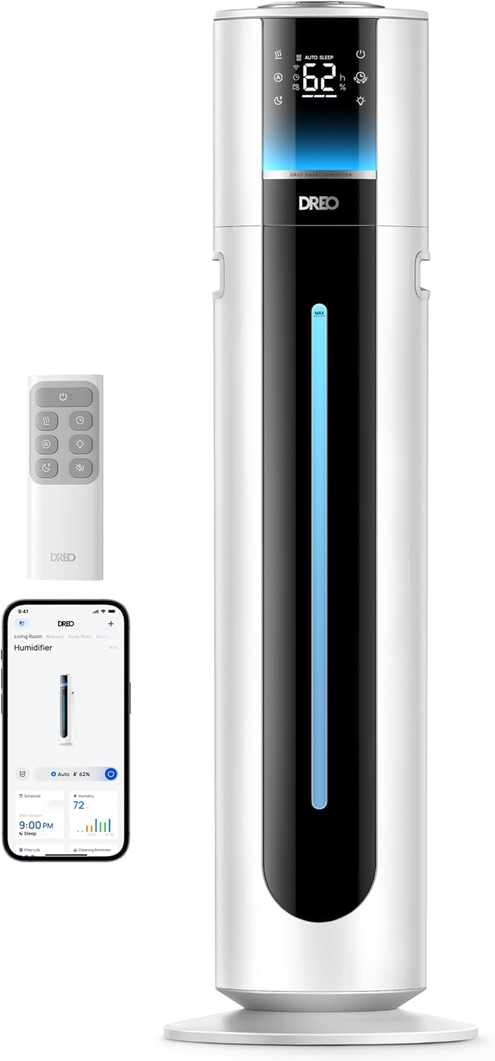 Detalle de DREO 747S DR-HHM017S White Smart Humidifier, 11L, App Control