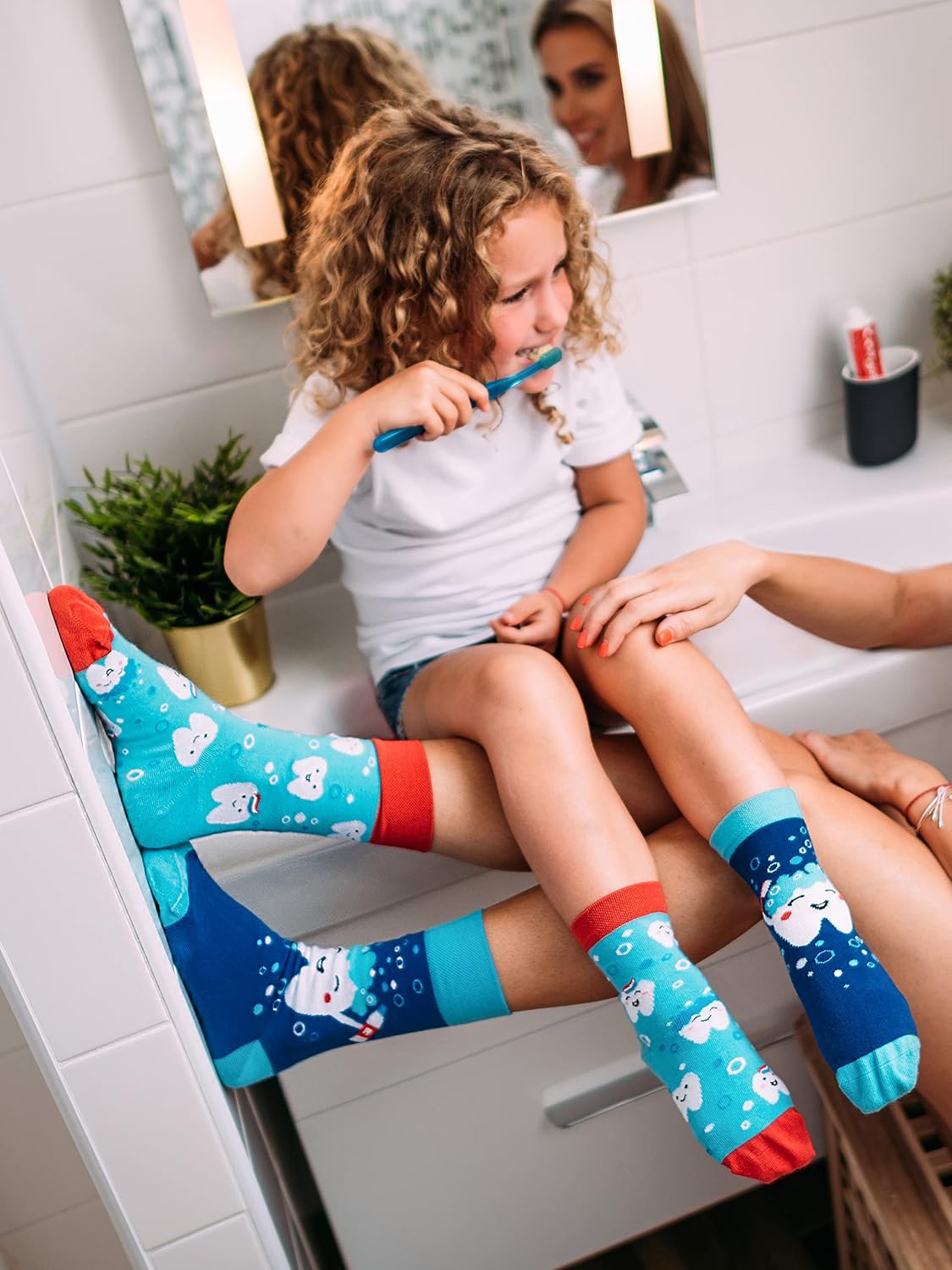 Detalle 2 de Dedoles Socken Unisex – bunte, passende Paar-Socken mit links/rechts-Design