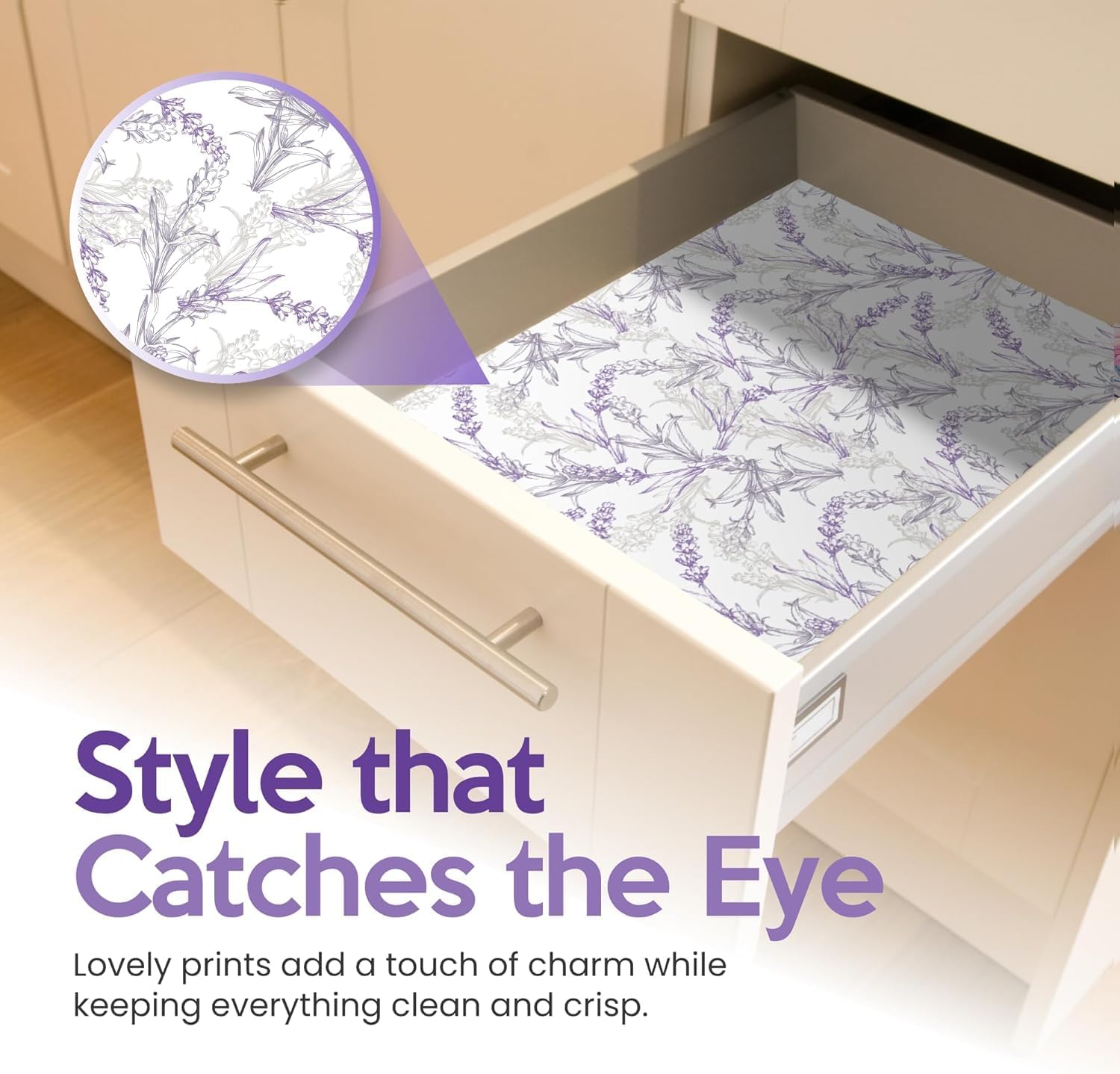 Thumbnail 6 de Linda's Essentials Lavender drawer liners