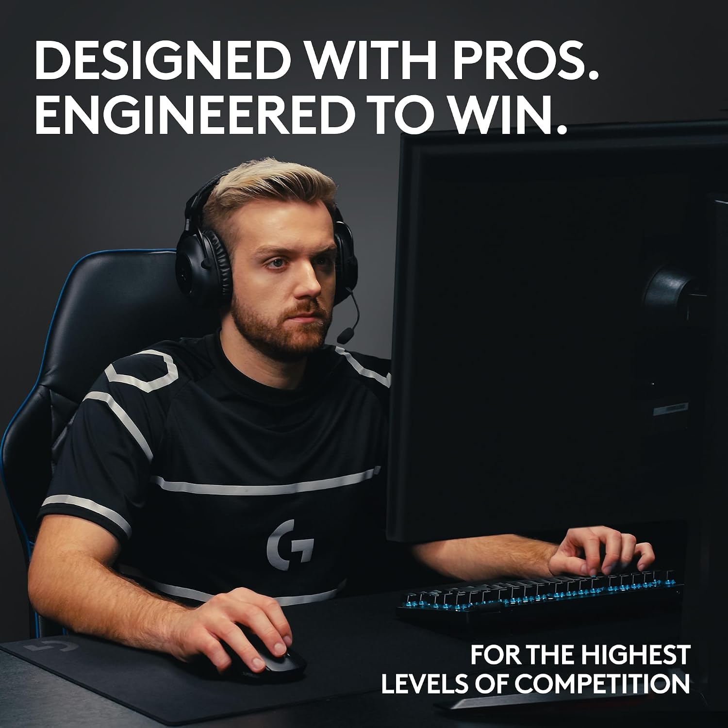 Detalle 2 de Logitech G PRO X TKL LIGHTSPEED Wireless Gaming Keyboard (UK) with GX Brown Switches