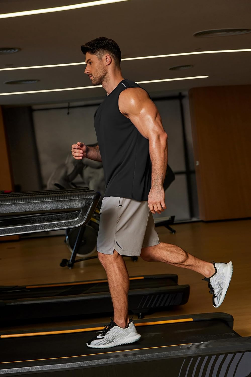 Thumbnail 4 de COOFANDY Men’s Sleeveless Quick-Dry Workout Tank Top (Moisture-Wicking, Reflective Detail)