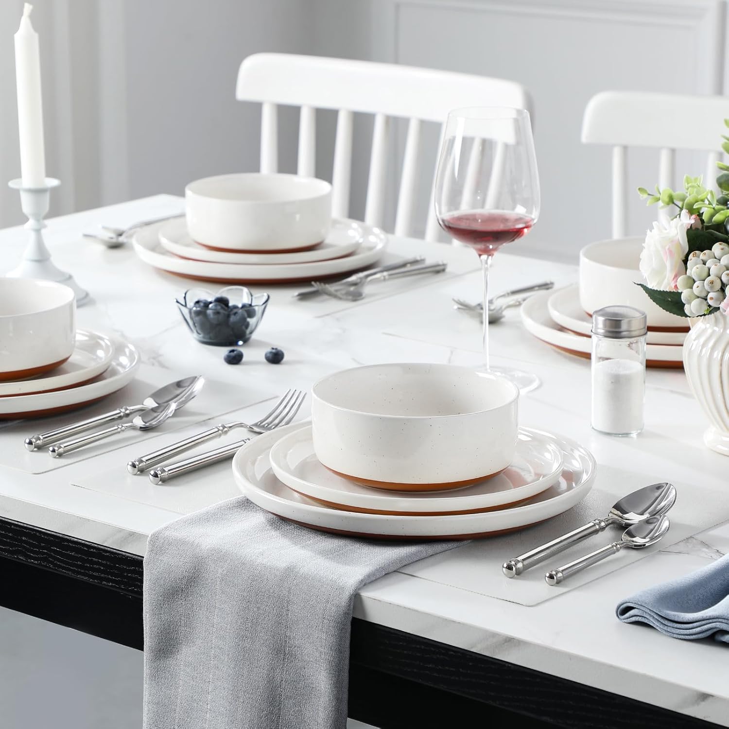 Thumbnail 4 de MALACASA TARA 12 Piece Dinnerware Set 🍽
