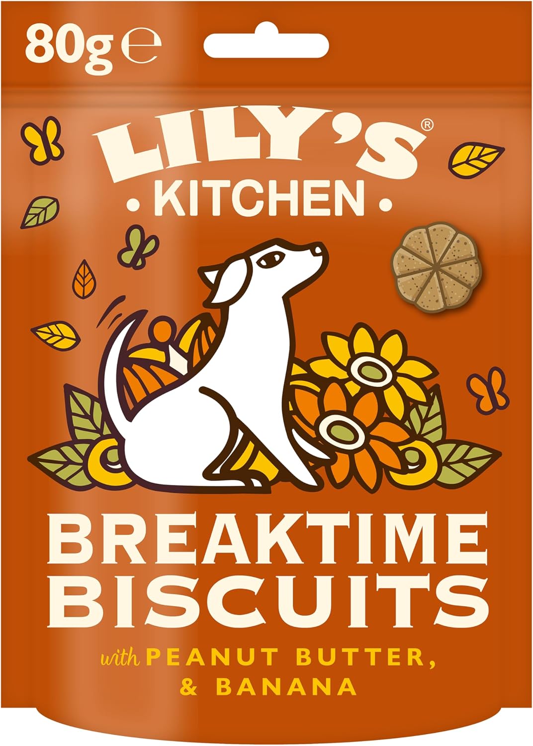 Detalle 1 de Lily's Kitchen Friandises entraînement pomme et fromage 8×80 g
