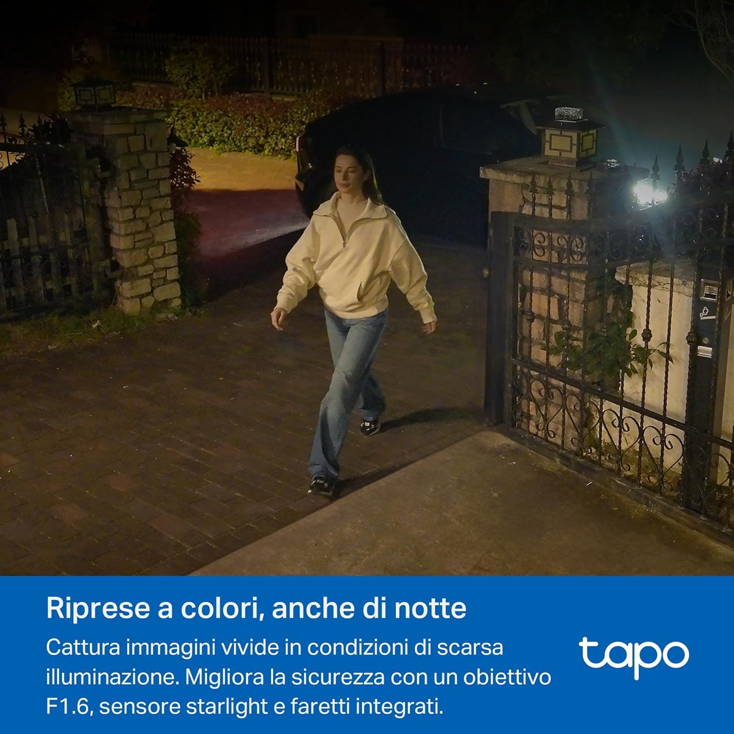 Thumbnail 5 de Tapo C460 Kit 4K 8MP con pannello solare, base magnetica e visione notturna a colori Starlight