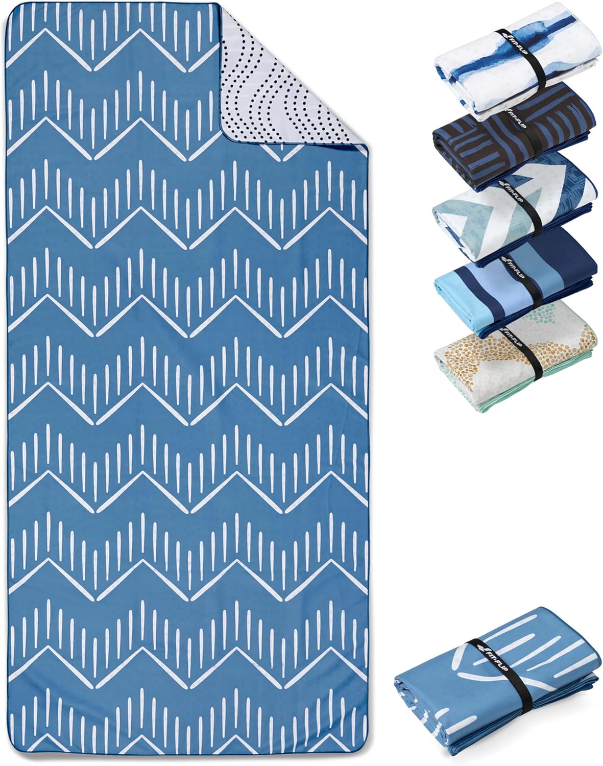 Fit-Flip Telo Mare in microfibra 200x90 cm (100% riciclato) ad asciugatura rapida