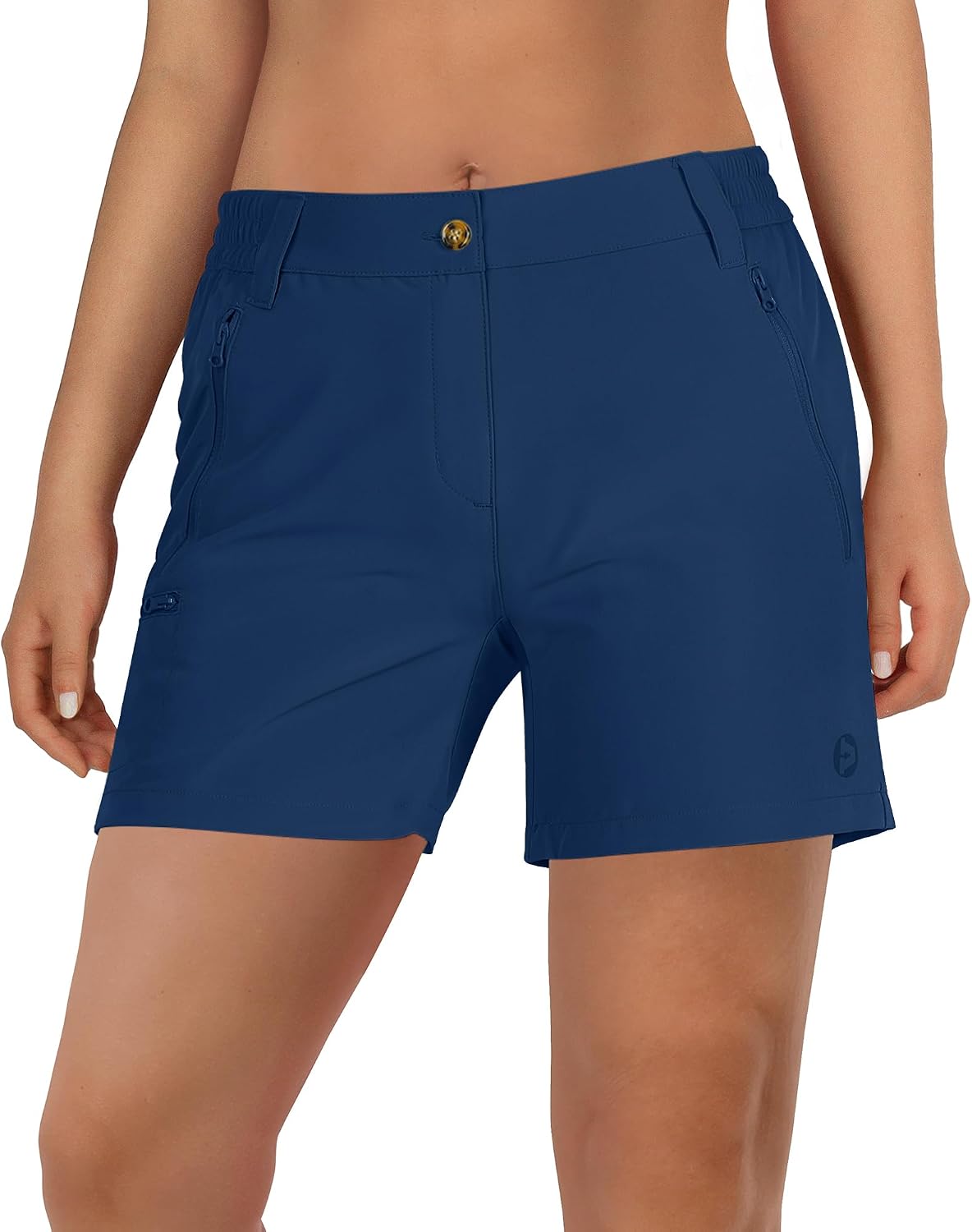 Detalle de Outdoor Ventures Women's Quick Dry Shorts UPF 50+ | Lightweight Running Shorts for Outdoor Activity