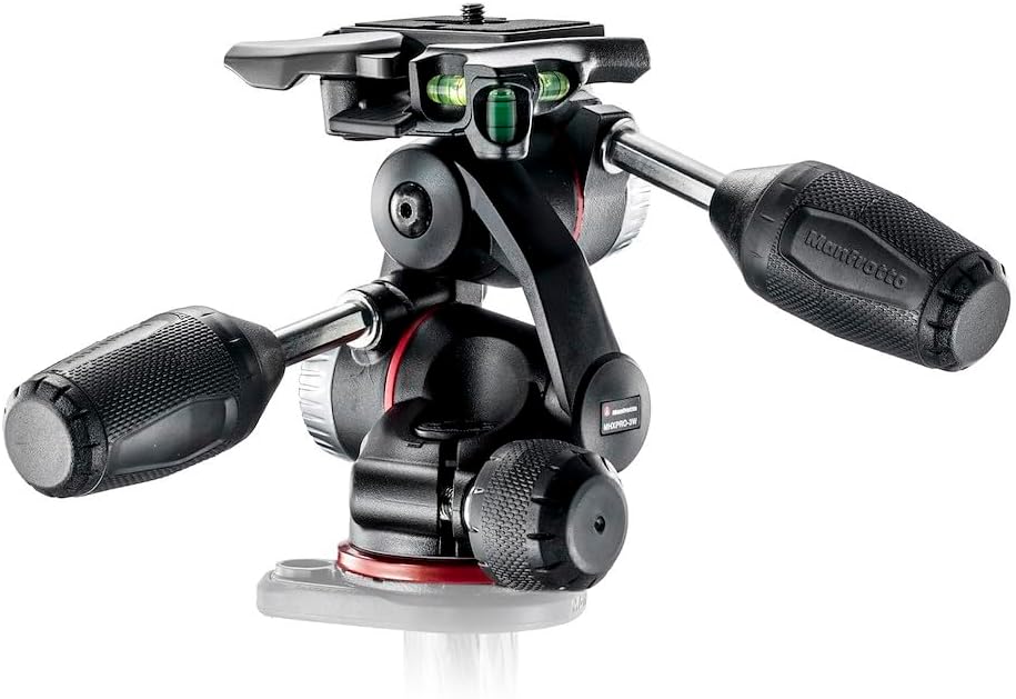 Detalle de Manfrotto MHXPRO-3W : Rotule à 3 dimensions en aluminium noir