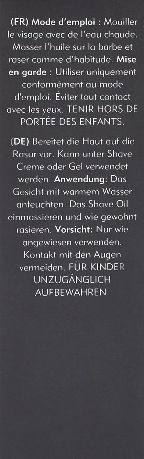 Detalle de American Crew Ultra Gliding Shave Oil – olio pre-barba 50 ml per rasatura scorrevole
