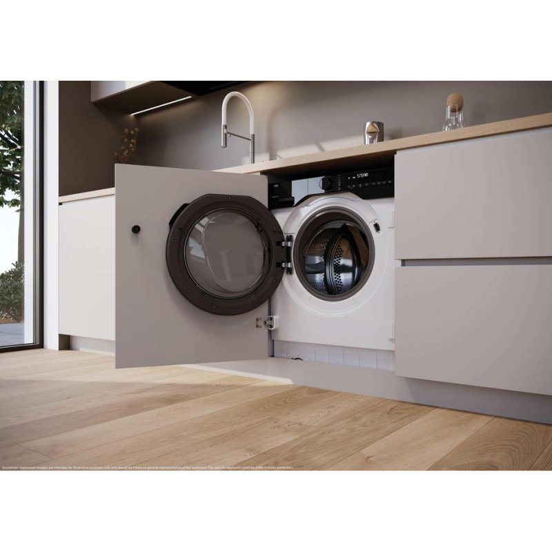 Detalle de Haier BHA6S69M6DB9J-S: Lavadora de carga frontal 9 kg, 1600 rpm, WiFi y programa Instant Mix