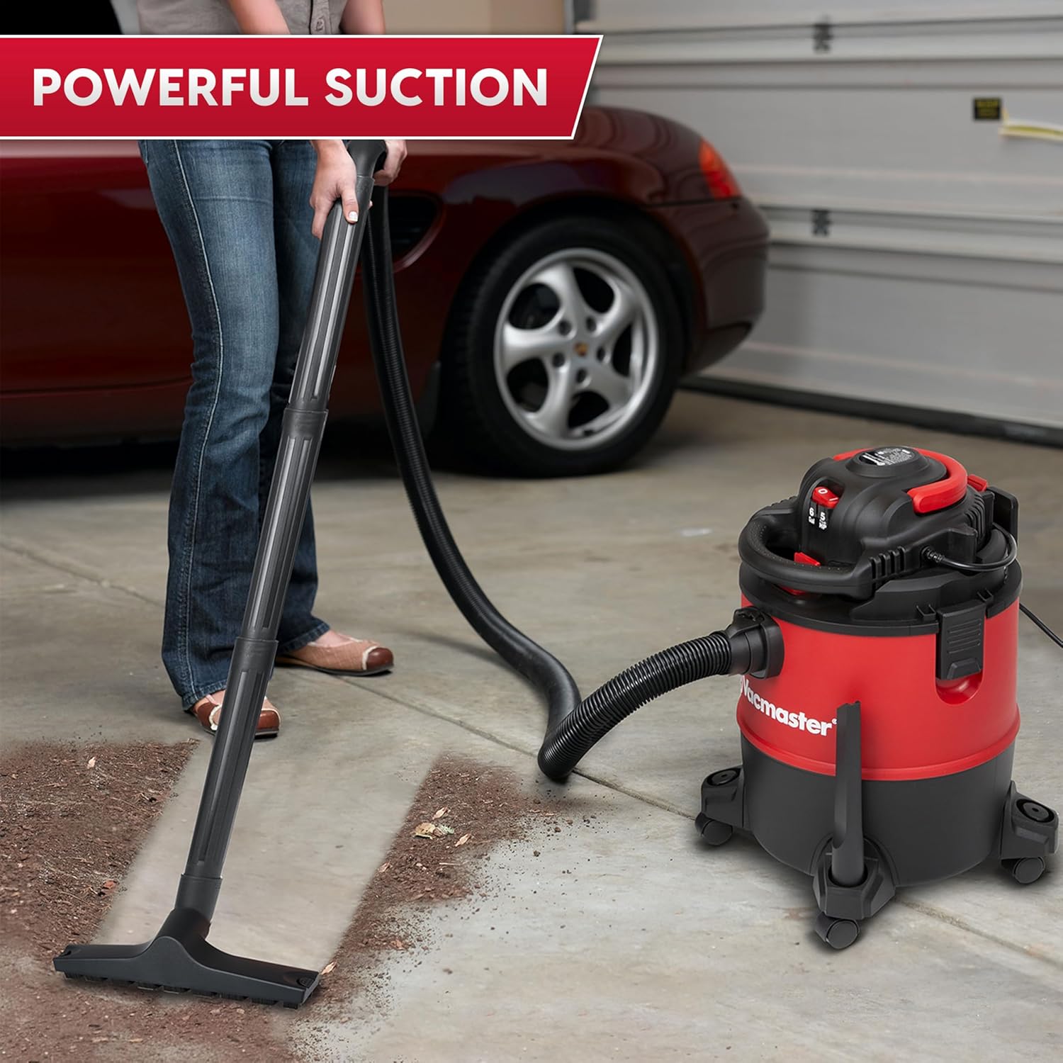 Detalle 1 de Vacmaster VBVB611PF 1101 6-Gallon Wet/Dry Vac with Detachable Blower