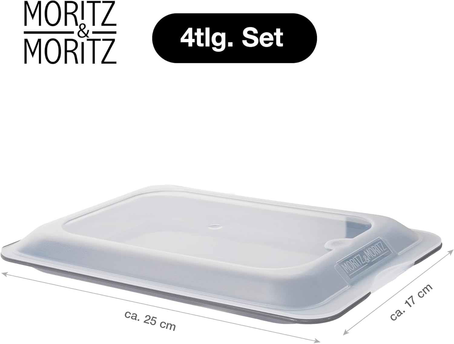 Detalle 2 de Moritz & Moritz Aufschnittbox 25×17×3 cm 🍽