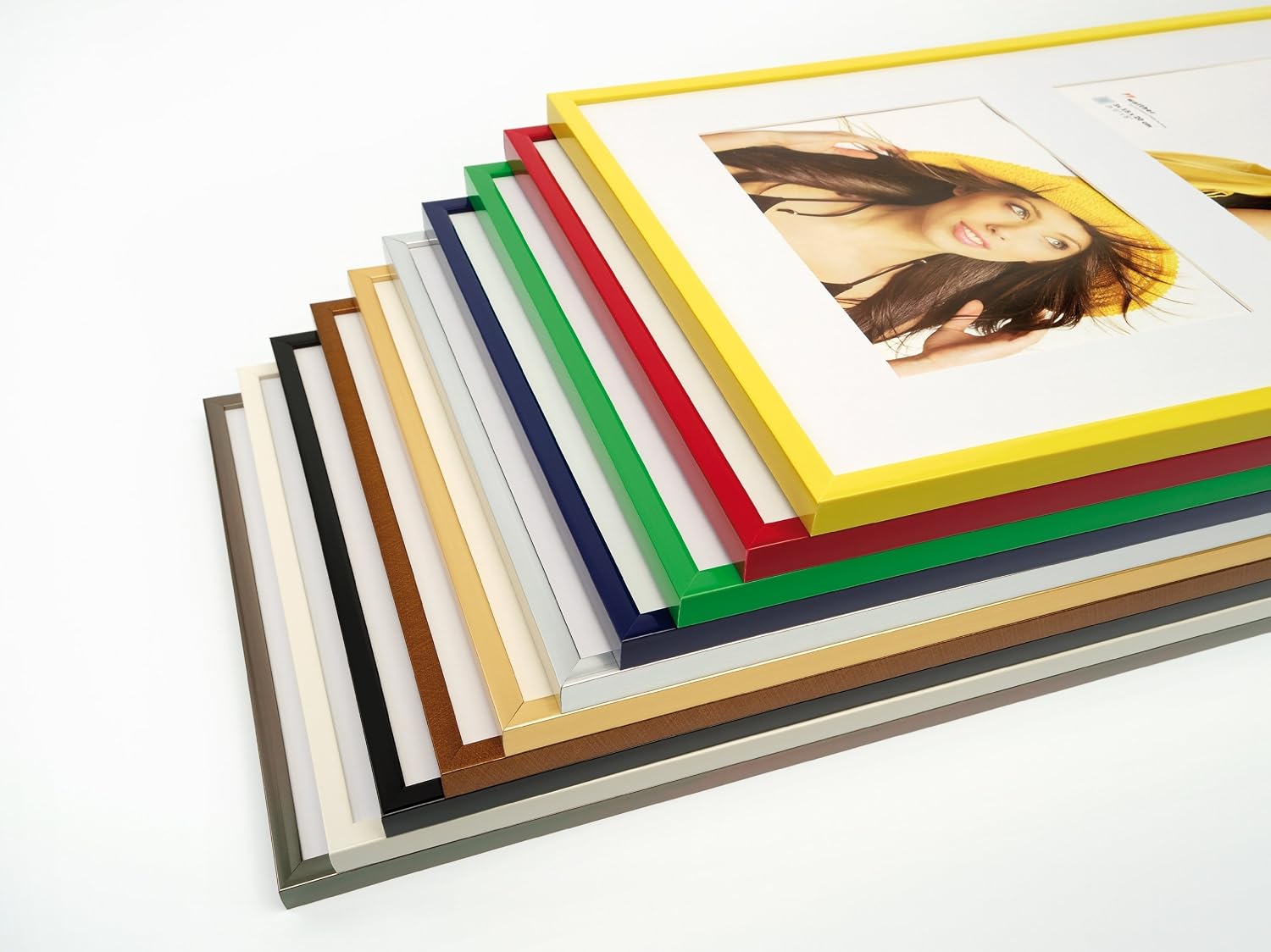 Thumbnail 6 de Walther Design Cadre Photo Acier 3X 15x20 cm – Galerie avec Passe-Partout