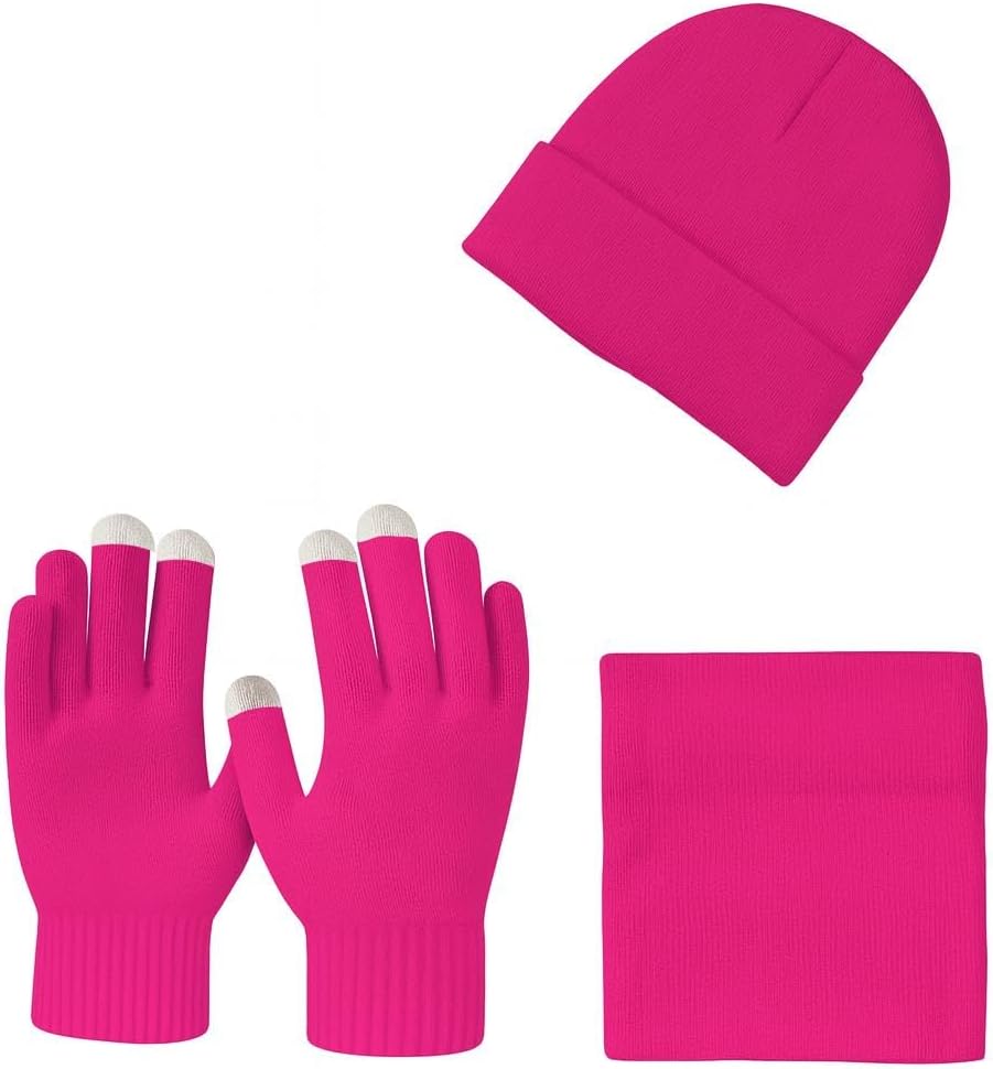 Thumbnail 4 de Gaffer 3-Piece Winter Set: Beanie, Touch-Gloves & Neck Warmer for Men & Women