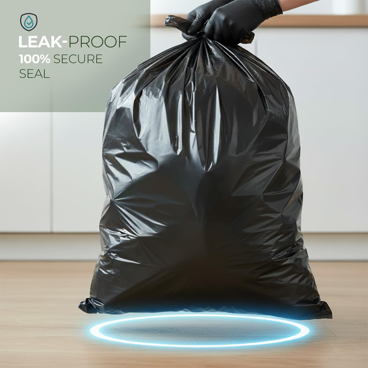 Detalle 2 de Stick Well 100L Bin Bags 50 Pack, 33µm 🗑