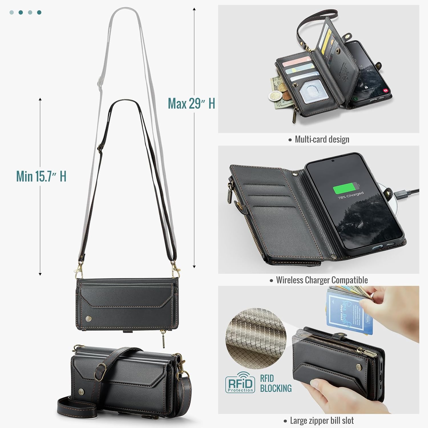 Detalle 2 de WAWZ Wallet Case for Samsung Galaxy S25 FE