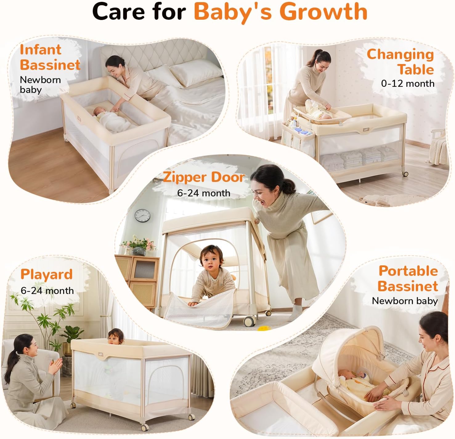Detalle 1 de Pamo Babe Pack and Play 6-in-1
