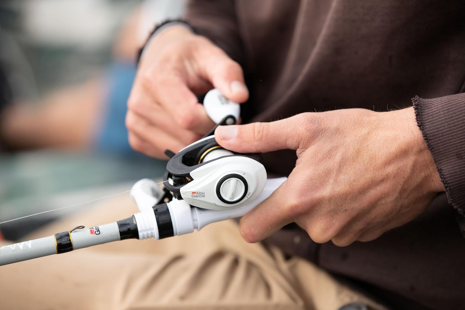 Detalle de Abu Garcia Max Pro: Mulinello da pesca Baitcast a basso profilo