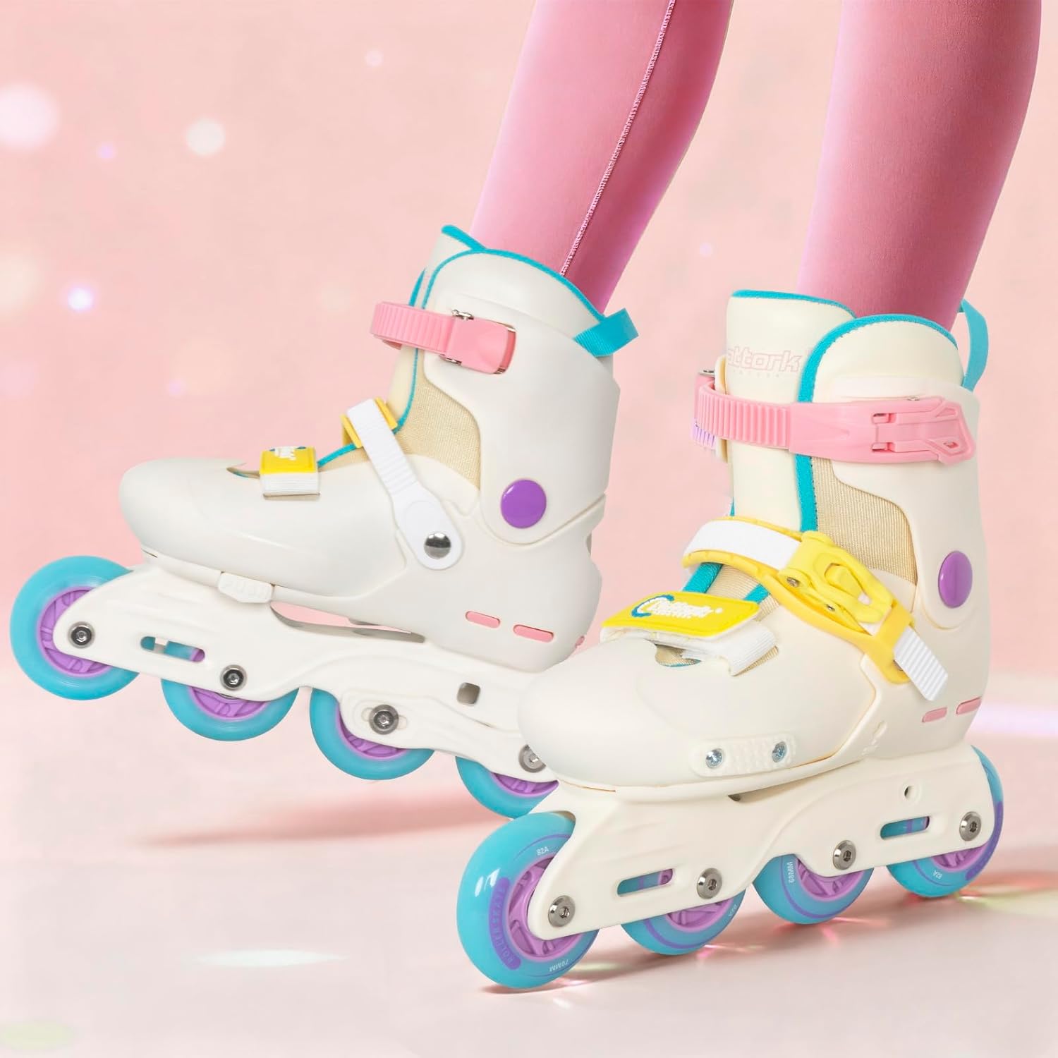 Thumbnail 3 de Nattork Inline Skates for Kids and Teens (4-16), Adjustable 4-Size Fit, High-Performance PU Wheels