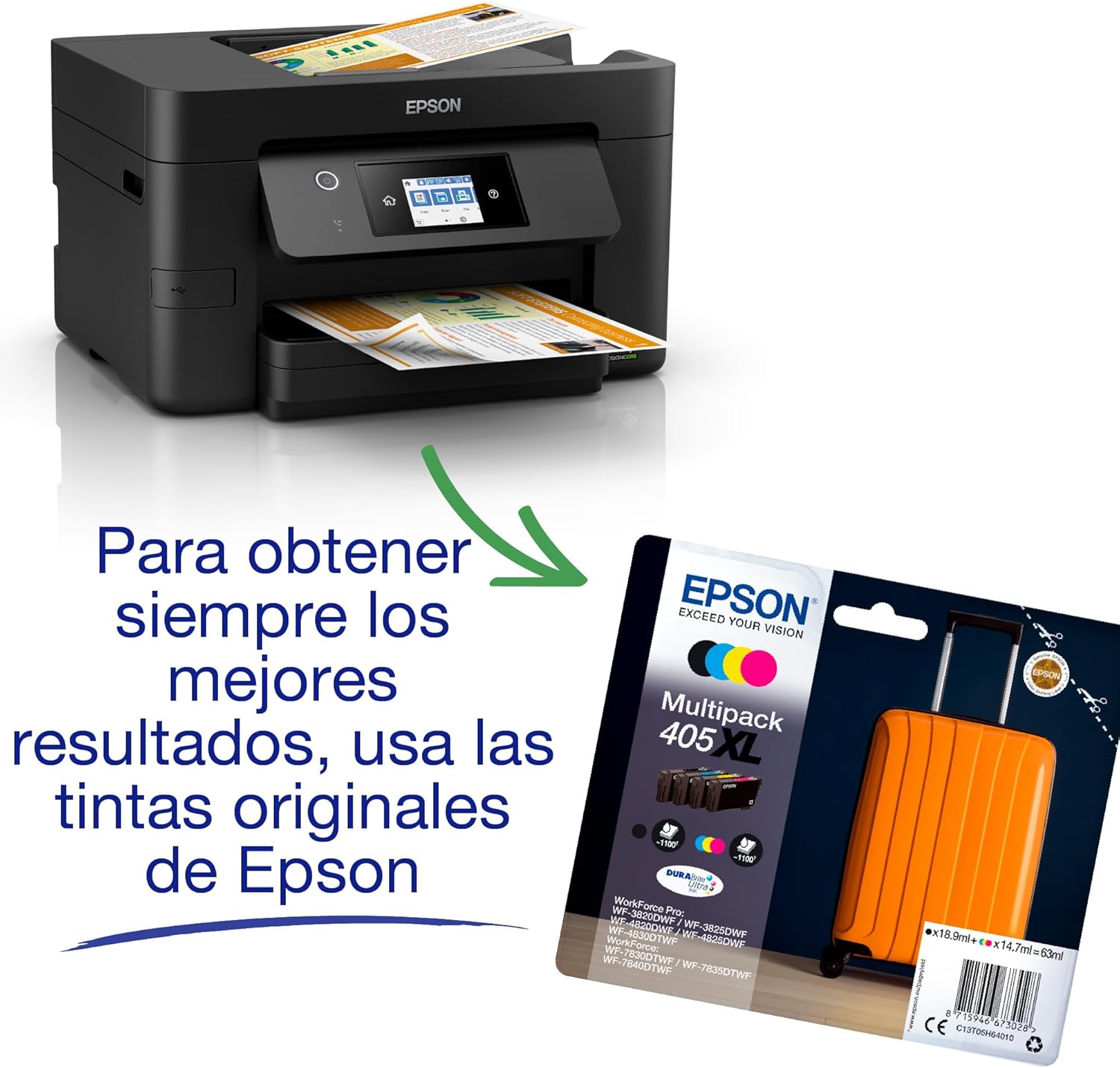 Thumbnail 7 de WorkForce Pro WF-3820DWF Impresora multifunción A4 con Wi-Fi 🖨