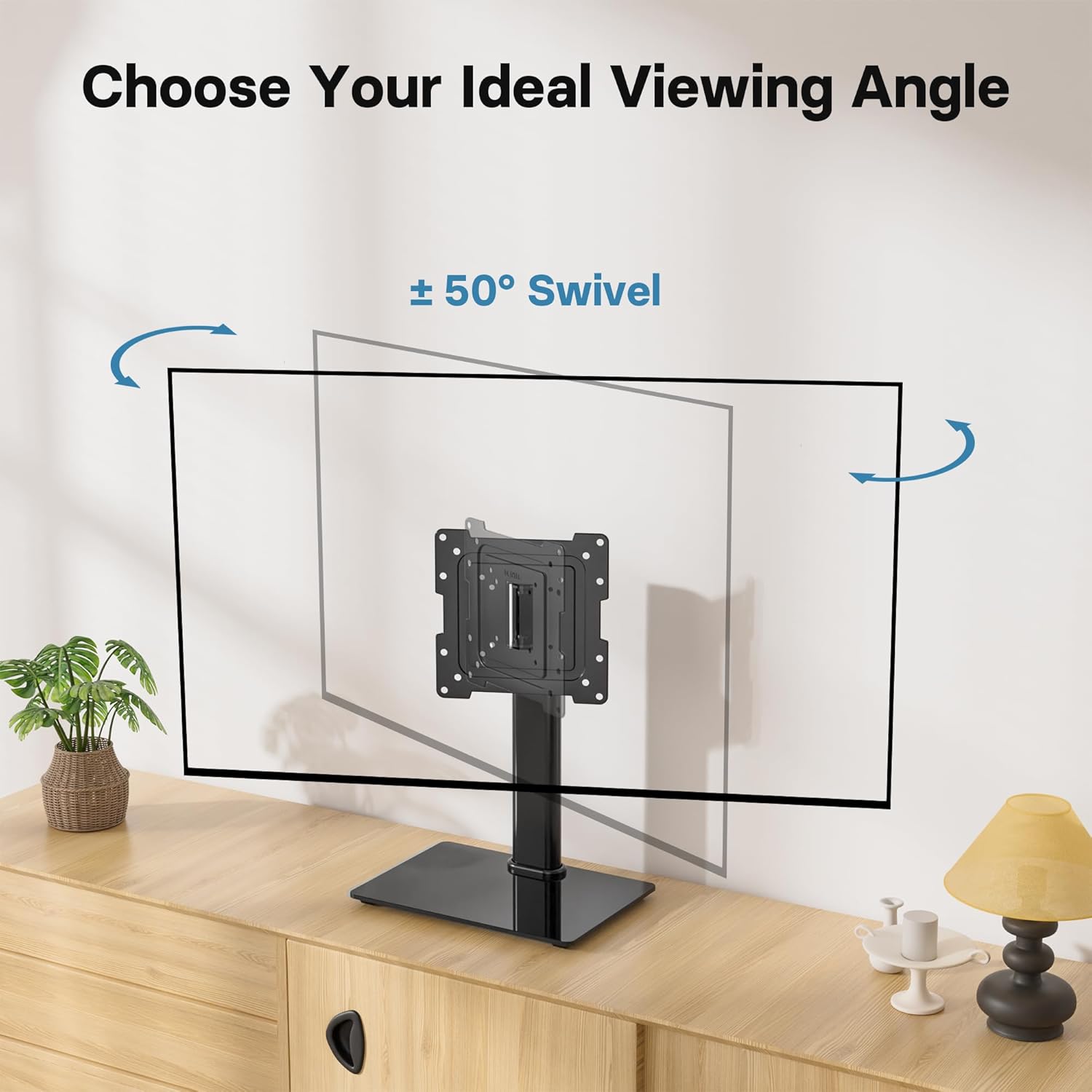 Thumbnail 2 de BONTEC Supporto TV 30 kg per schermi 23–42"