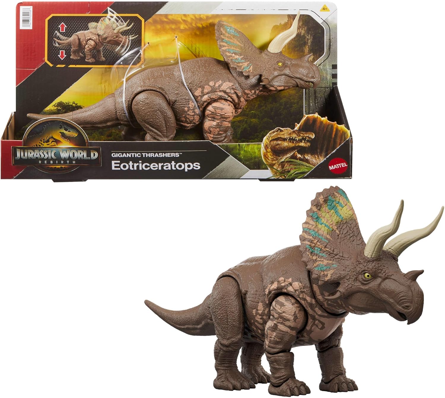 Thumbnail 6 de Tyrannotitán Méga Prédateurs — Figurine Jurassic World Renaissance par Mattel (JCL75), 34,29 cm