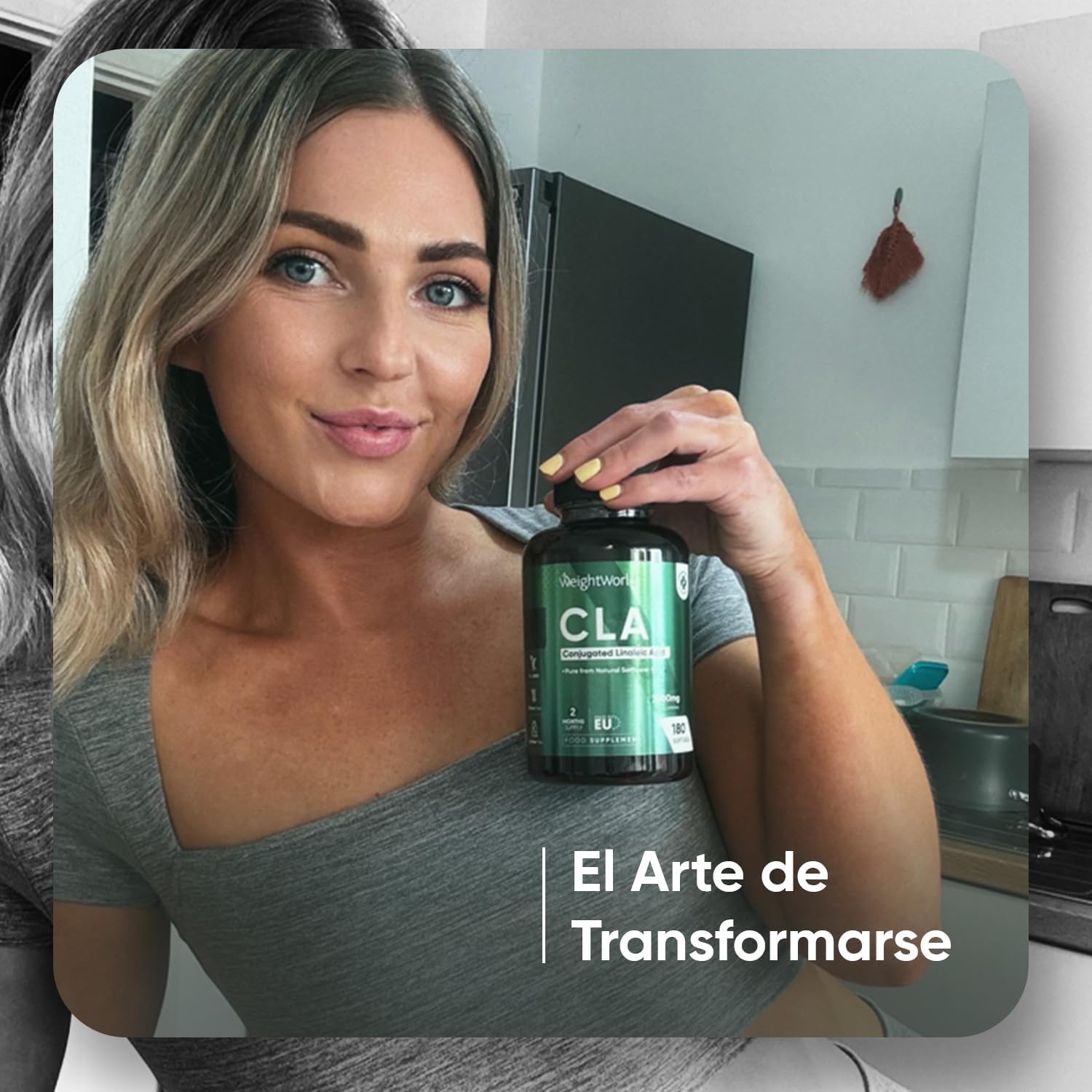 Thumbnail 6 de CLA Ácido Linoleico Conjugado 3000mg 🌿 Suplemento Keto de Aceite de Cártamo